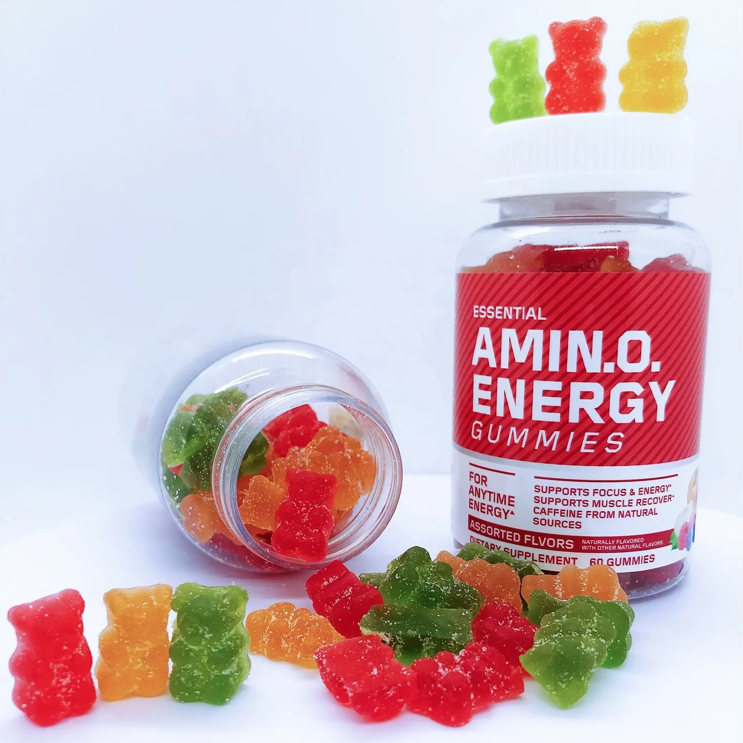 

1 bottle pre workout Amino energy gummies s immunity s metabolism protein digestion and absorption