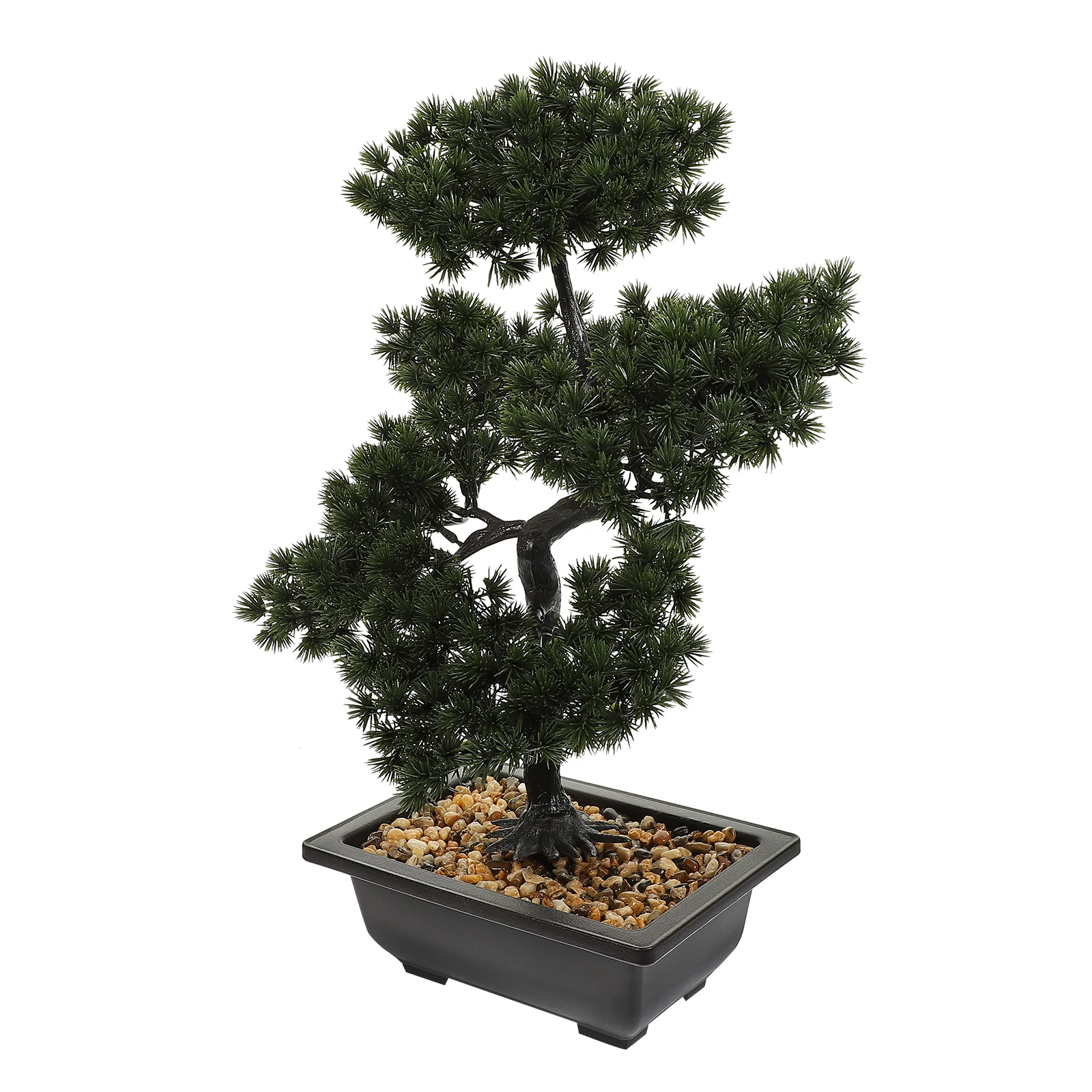 

Simulated Welcoming Pine Potted Plant Artificial Tree Faux Plants Indoor Decor Home Office Hotel RoomFake Green Plants