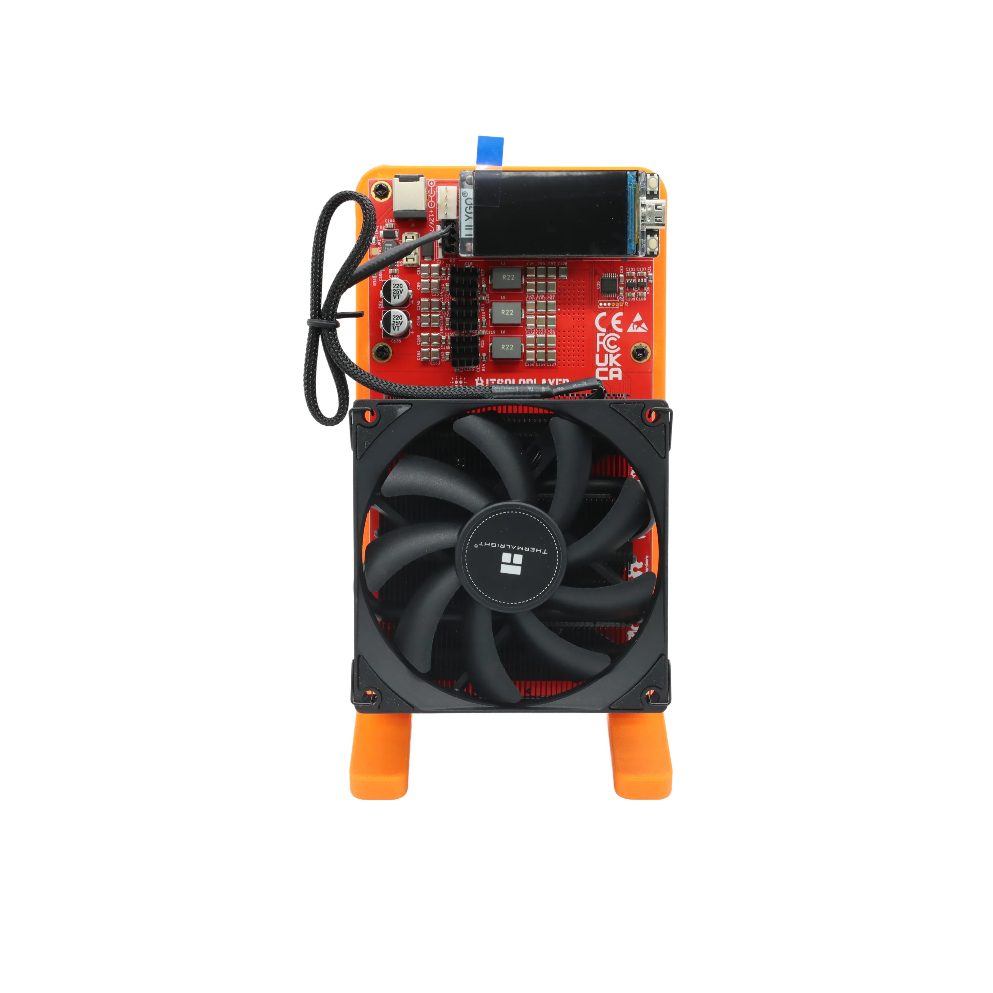 NerdQaxe++ 4.8Th/s ASIC Miner 75W Slient Home Bitcoin Miner de código abierto