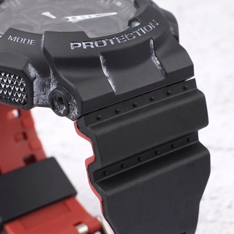 TPU Strap For Casio G-Shock Watch GLS-100/GLS-8900 GA-100/110/120/150/200/300/400/700 GD-100/110/120 G-8900/GR-8900/GW-8900 Band