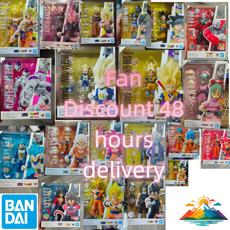 

【IN STOCK 】BANDAI S.H.Figuarts SHF Dragon Ball Vegeta Goku Piccolo Super Saiyan MINI DAIMA Anime