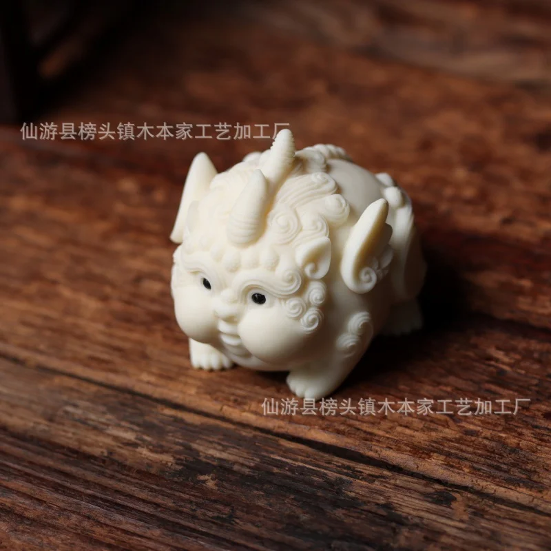 Ivory Nut Chubby Dudu Xiaoxiao Hand Pieces Study Office Desk Surface Panel Car Decorations Xiaoxiao Fine Gifts Wholesale