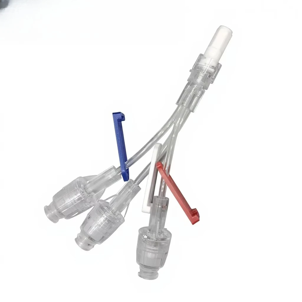 （20pieces）Disposable Plastic Clear Negative Pressure Three-Way Needle-Free Injection Connector fessional  Medica