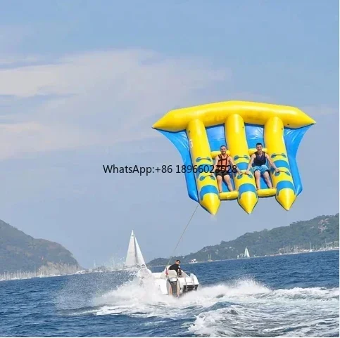 

Inflatable Dragon Game Boat Water Toys Banana Boat Flying Fish For Aqua Sport