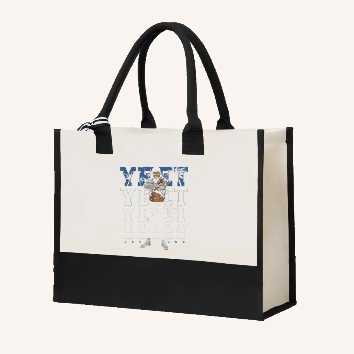 500 مستوى Jey Uso Yeet 2026 وصول جديد موضة ممارسة واسعة قابلة لإعادة الاستخدام حمل حقيبة نمط طباعة 2 لهجة الثقيلة Du #4