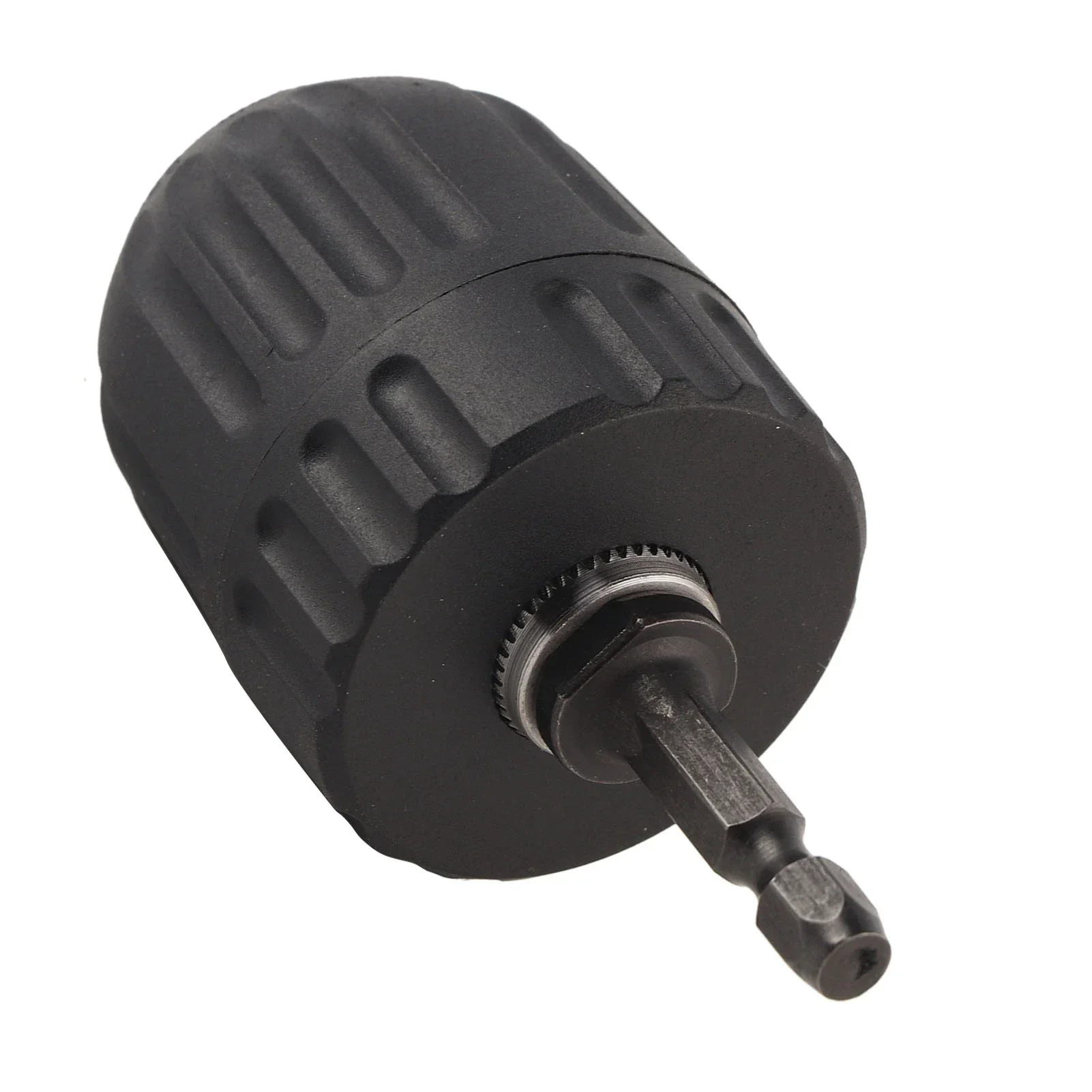 Adaptador de haste hexagonal de 1/4 '', 3/824unf 0.810mm, clipe de mandril sem chave com mandril de broca, clipe de mandril, acessórios de broca