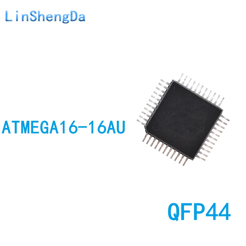 10PCS ATMEGA16-16AU TQFP44 microcontroller chip brand new imported