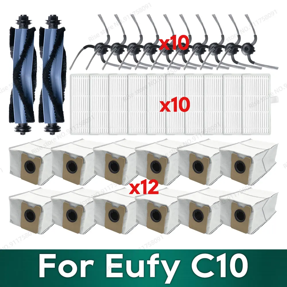 �y�Z�[�����zEufy C10 ���{�b�g�|���@�A�N�Z�T���[���C���u���V Hepa �t�B���^�[�T�C�h�u���V�_�X�g�o�b�O�������i�ƌ݊���������܂�