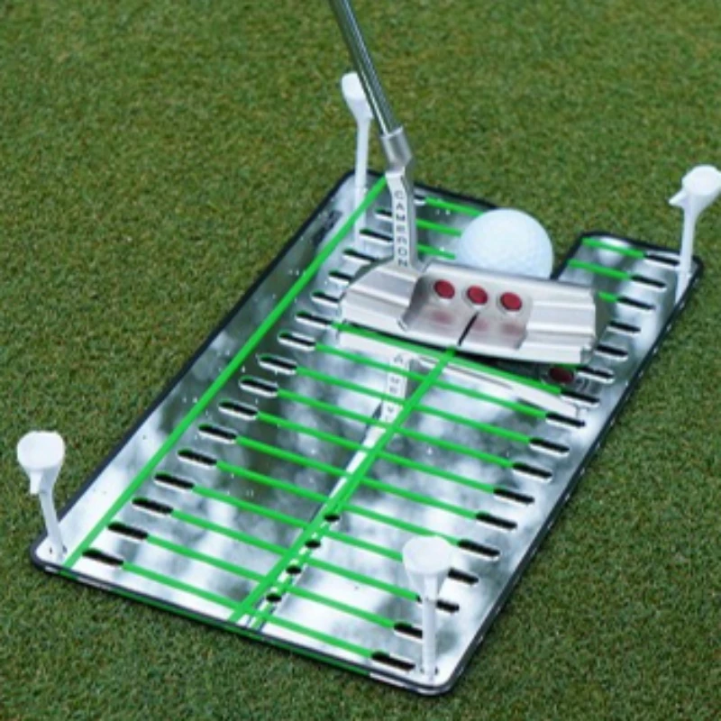 Professional Golf Putter Mirror Indoor Training Golf Expansion Board Acrylic Trajectory Practice Device Portable Sports Parts - view 5
