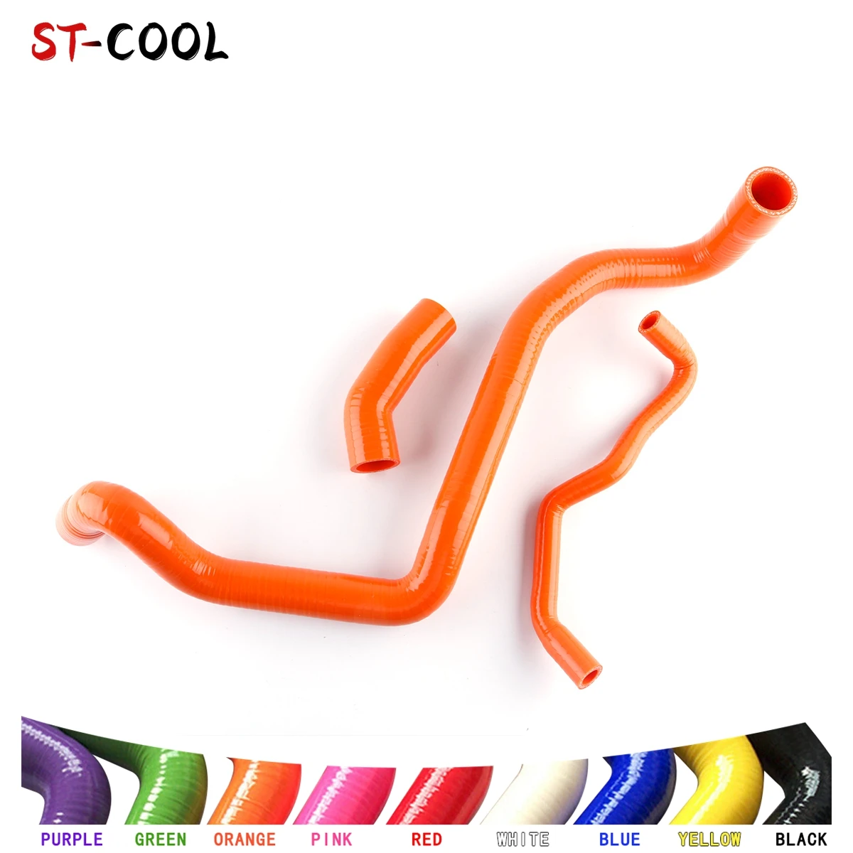 

For 1999-2006 Audi TT MK1 1.8T 2000 2001 2002 2003 2004 2005 Radiator Coolant Hoses Kit Silicone Tubes Piping 3Pcs 10 Colors