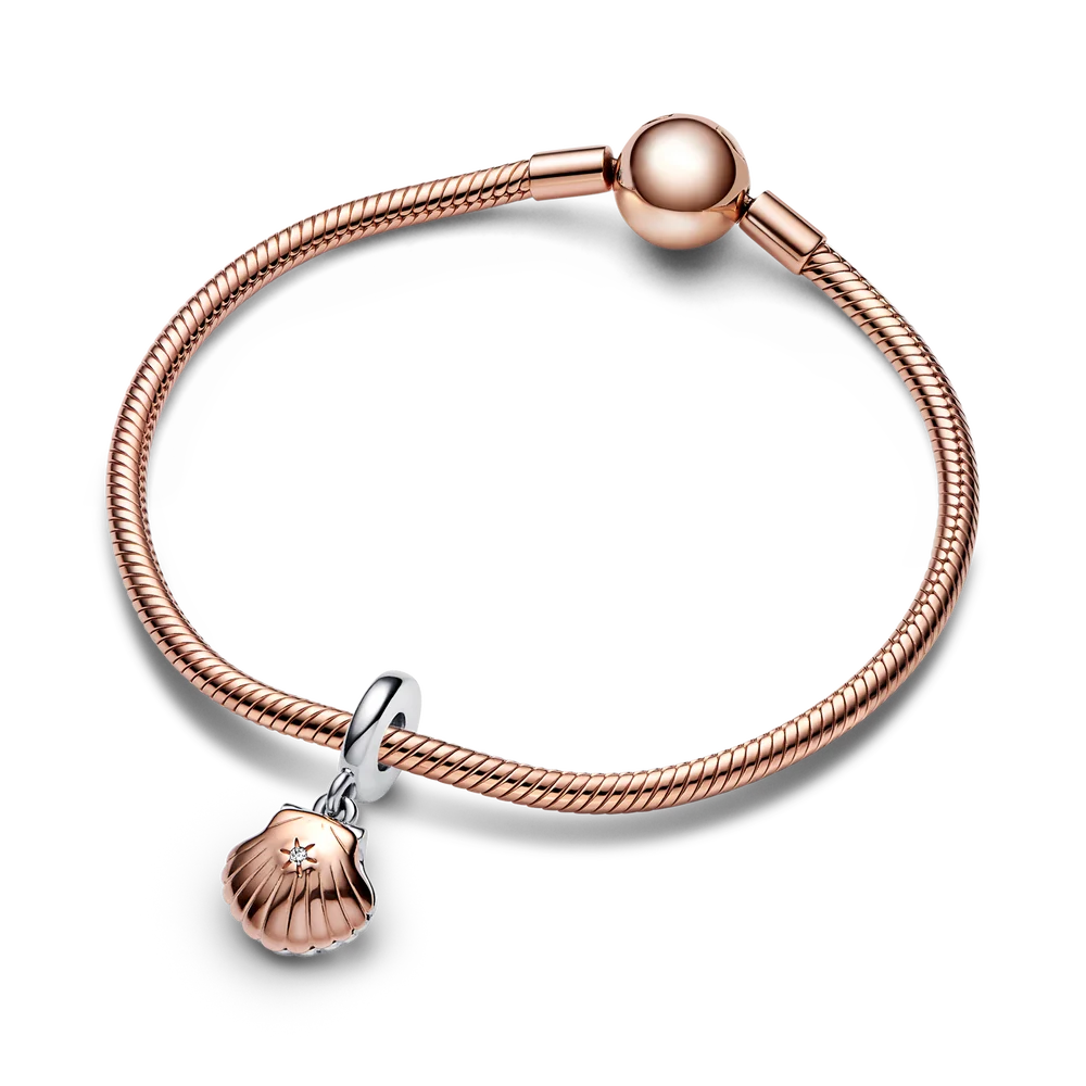 Love Fashion Pendant Fit Original 3mm Serpentbone Chain DIY Women's High Jewelry Saturn Heart Shell Charm Party Gift image 3