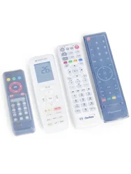 1pc 4 Size Dust Protect Protective Storage Bag Portable Silicone Air Condition Control Case TV Remote Control Cover
