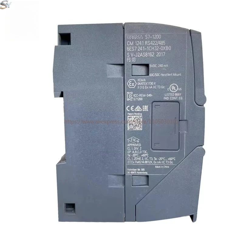 

6ES7241-1CH32-0XB0 S7-1200 PLC Controller New Original 6ES7214 6ES7217 6ES7223 6ES7231 6ES7232 6ES7241 6ES7288