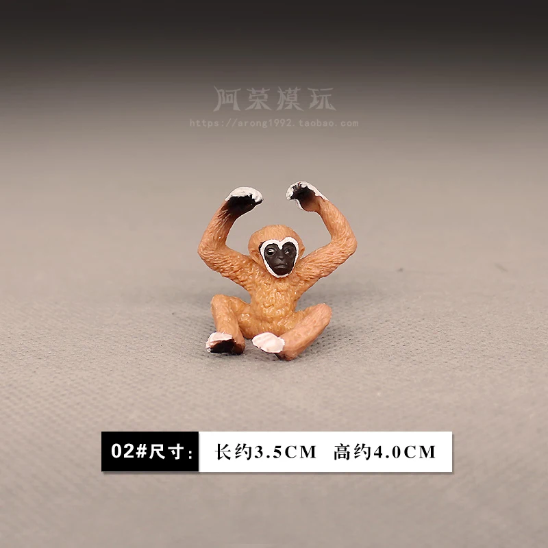 โมเดลจำลองสัตว์ป่า ลิง กระรอก ลิงหางยาว ลิงแมนดริล ลิงบราดิพอด ของเล่นเสริมพัฒนาการทางปัญญา