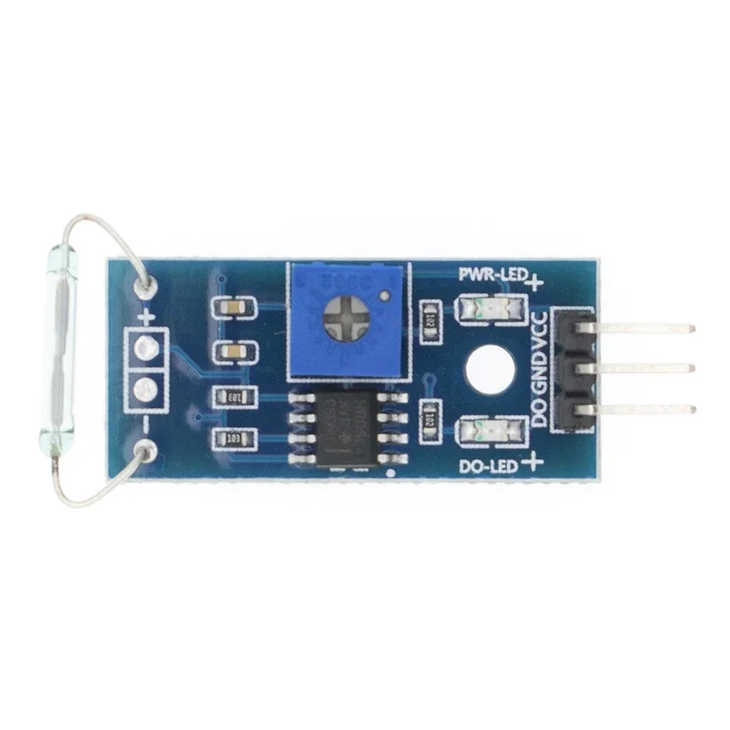 Módulo magnético do sensor da mola Lm393, interruptor magnético