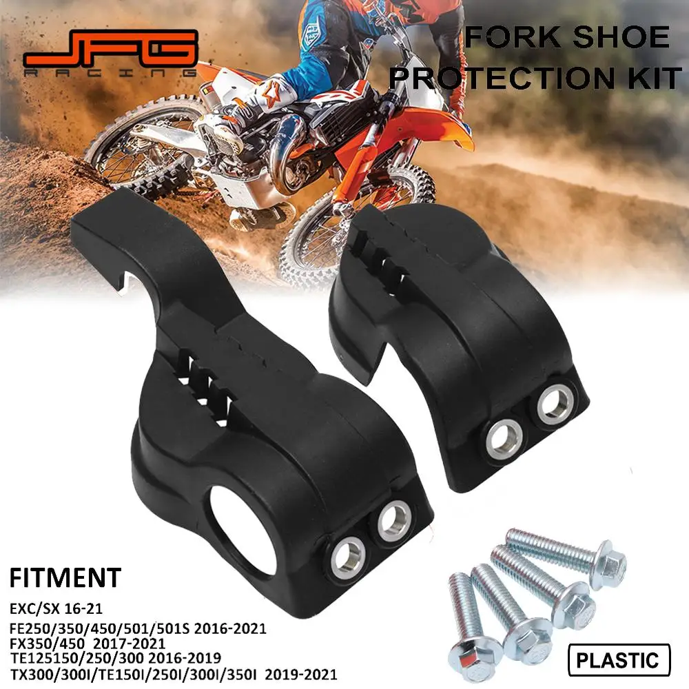 Fork Bottom Shoe Guard Cover Protector Motorcycles For KTM XC XCF XCW SX SXF EXC EXCF Six Days TPI 125 250 350 450 500 2016-2021