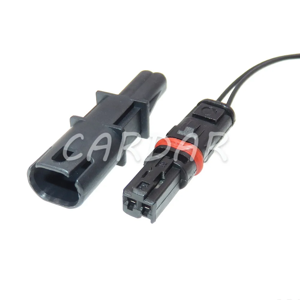 1 Set 2 Pin Car Modification Plug For BMW Automobile LED Lights Cable Socket AC Assembly Auto Male Female Connector Assembly