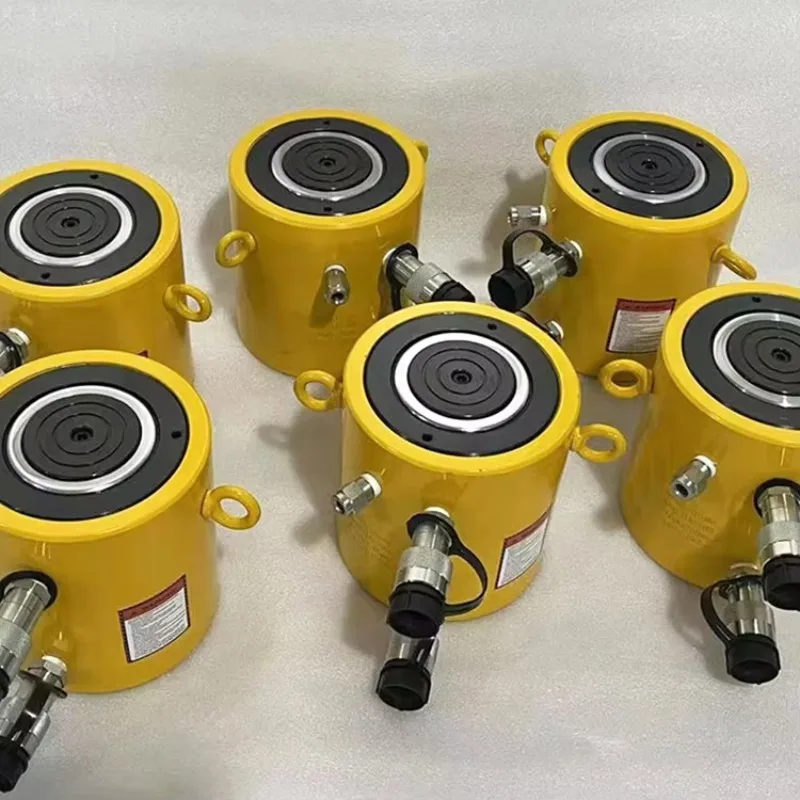 أسطوانة رافعة هيدروليكية مزدوجة التمثيل 200 طن مع شهادة CE