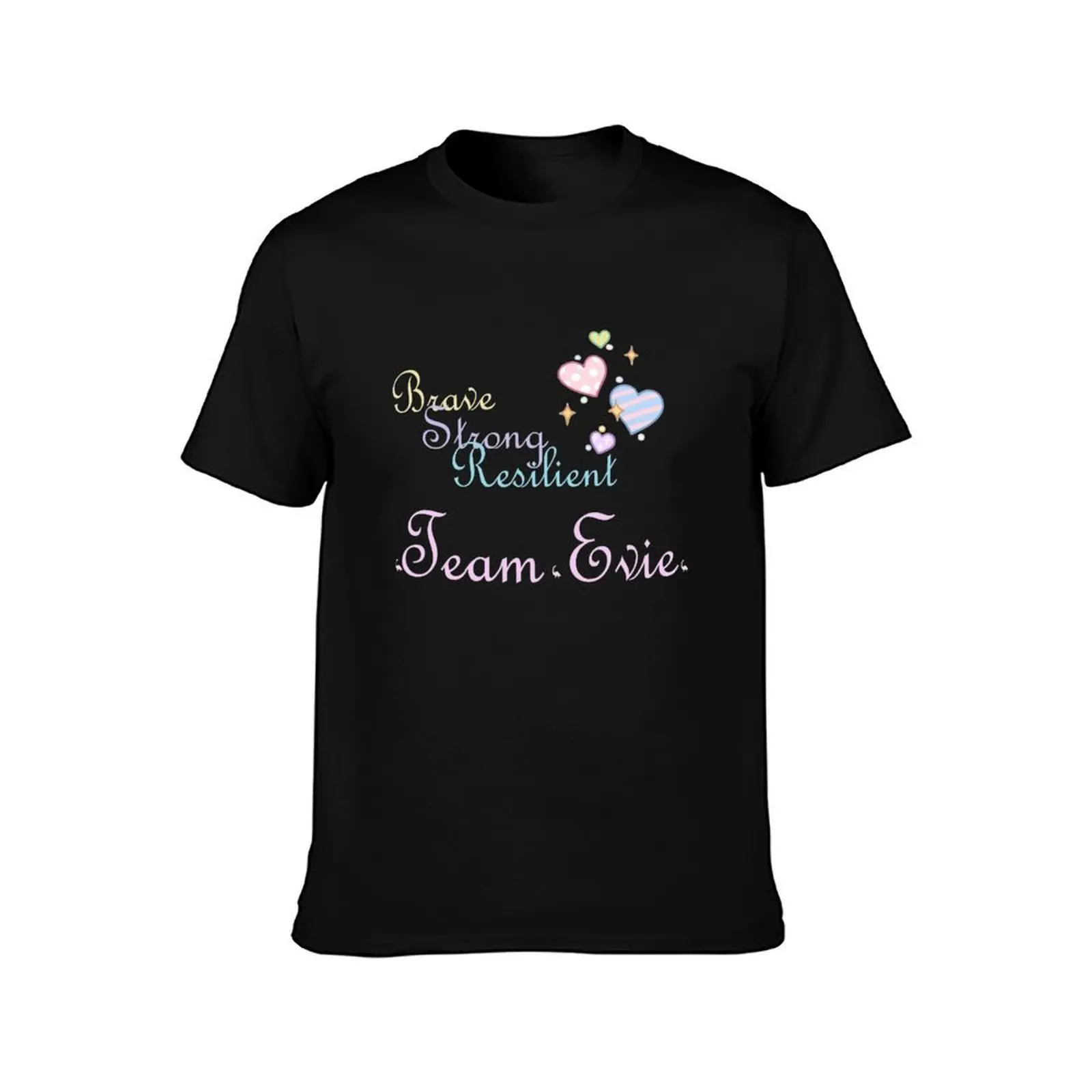 Brave, Strong, Resilient T-Shirt Novelty Graphic Tee Shirt