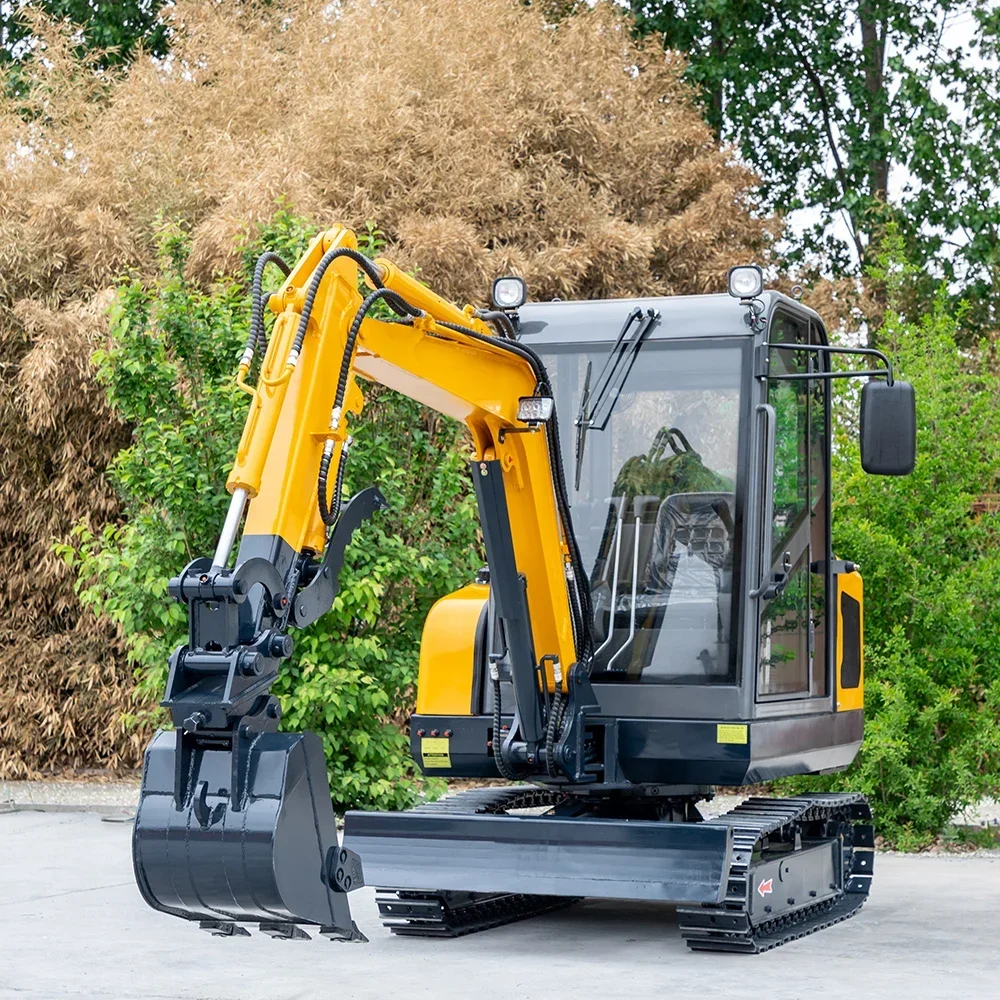 Hot sales Hydraulic Full Accessories 2 Ton 2.5 Ton 3 Ton Excavator Mini Excavator Digger For Sale