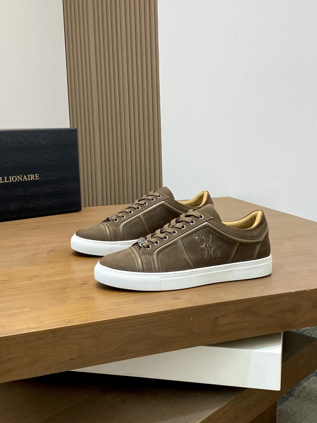 

BILLIONAIRE BLSK CPRT Shoes Men‘s Cowhide 2025 new zipper outdoors high quality embroidery gentleman European big size 39-45