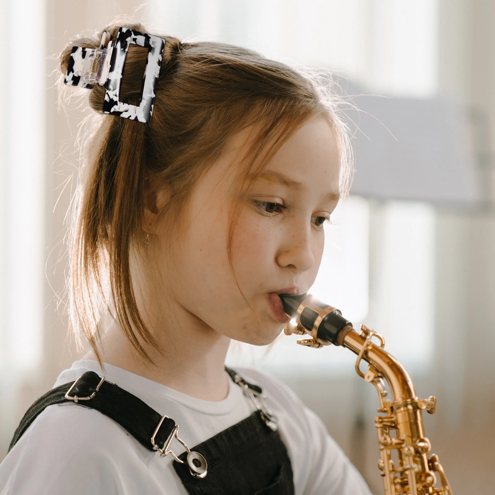 

Большая заколка-крабик для волос в винтажном стиле, универсальная, креативная, для офиса, прогулок, фотосессий, праздников и торжеств