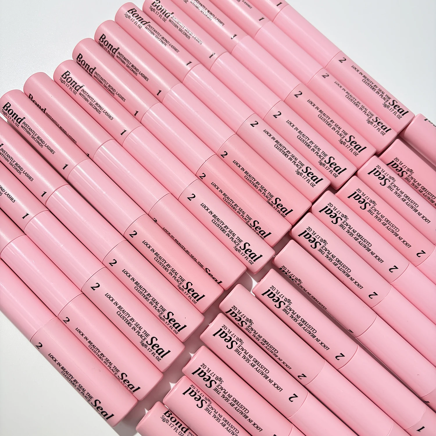 Dual Use Long Lasting Cluster Lash Glue Wholesale Vendor Makeup Strong Hold Waterproof Bond and Seal for Cluster Lashes
