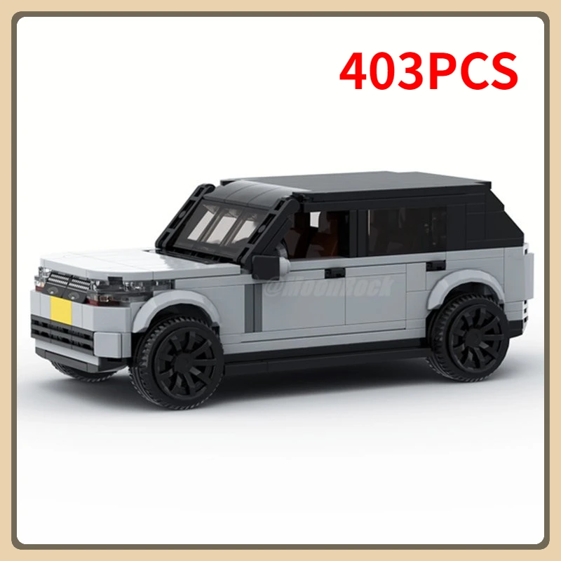 

Speed Series Range Rover 400PS Внедорожник Строительные блоки MOC 8-сетка Модель автомобиля в сборе Головоломка Детская игрушка Подарок на день рождения для мальчика