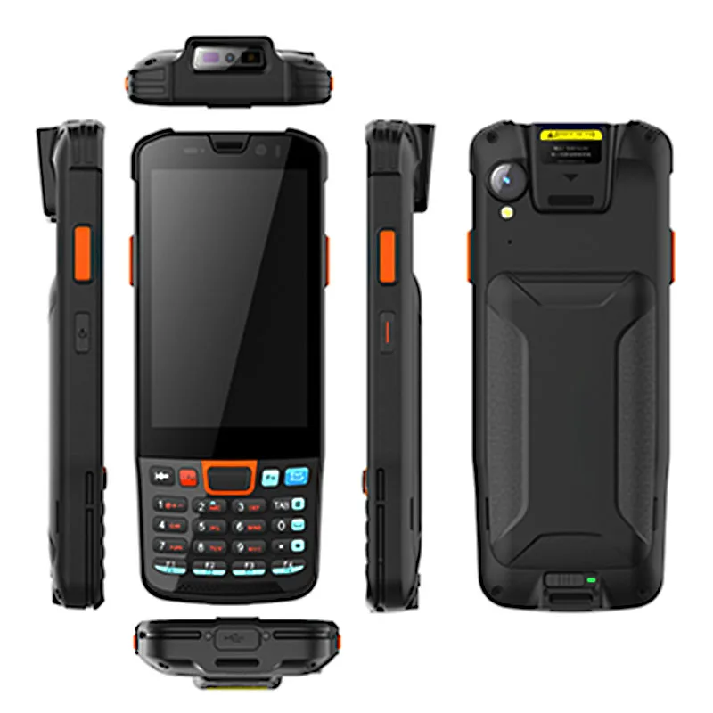 Équipement industriel Hidon Quard Core, MT6761, Android 11, 32 Go, 64 Go, 22 touches, IP65, PDA mobile robuste avec NDavid, RFID, 4 pouces, le moins cher