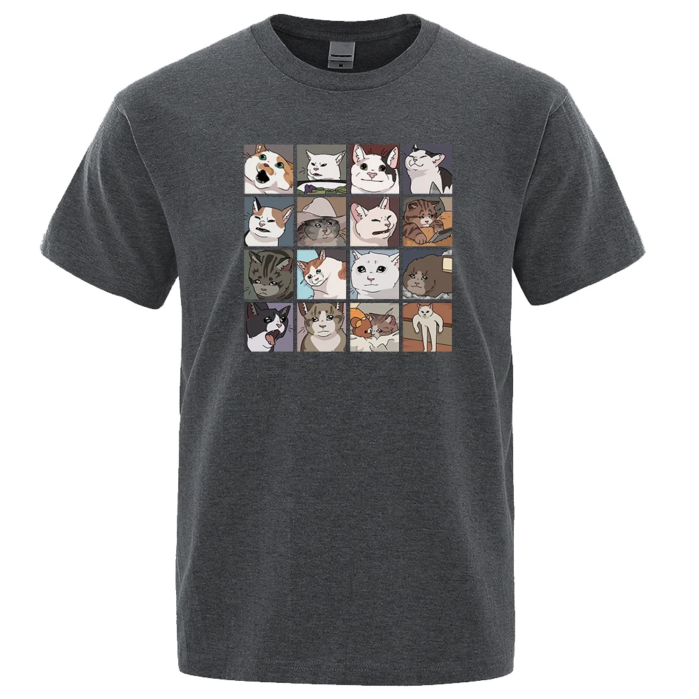 T-Shirt Double Face Fourth Wing Oversize En Coton - T-Shirts Amples à Col Rond Vintage Pour Hommes Et Femmes XS-3XL