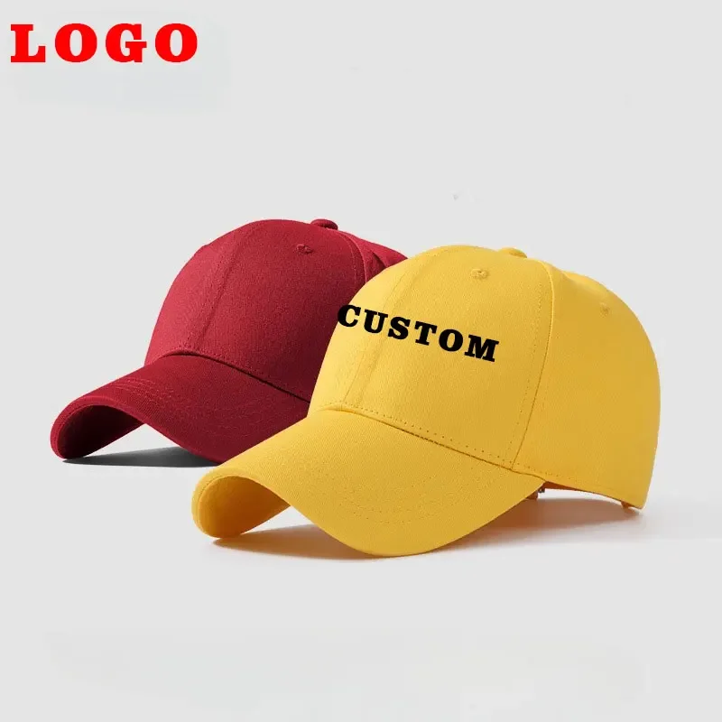 Custom Logo Snapback Cap Team Embroidery Monogram Baseball Hat Personalized Men Women Gorras Planas Hip Hop Bone Aba Reta