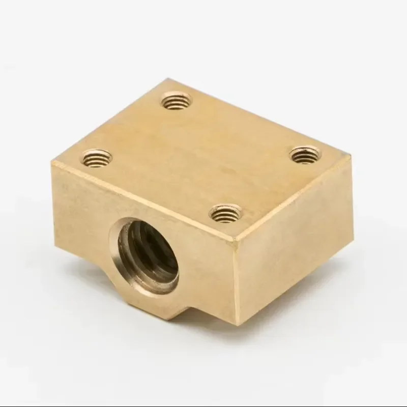 Wide Block Trapezoidal Lead Screw Nut | TR10 to TR32 Metric Sizes