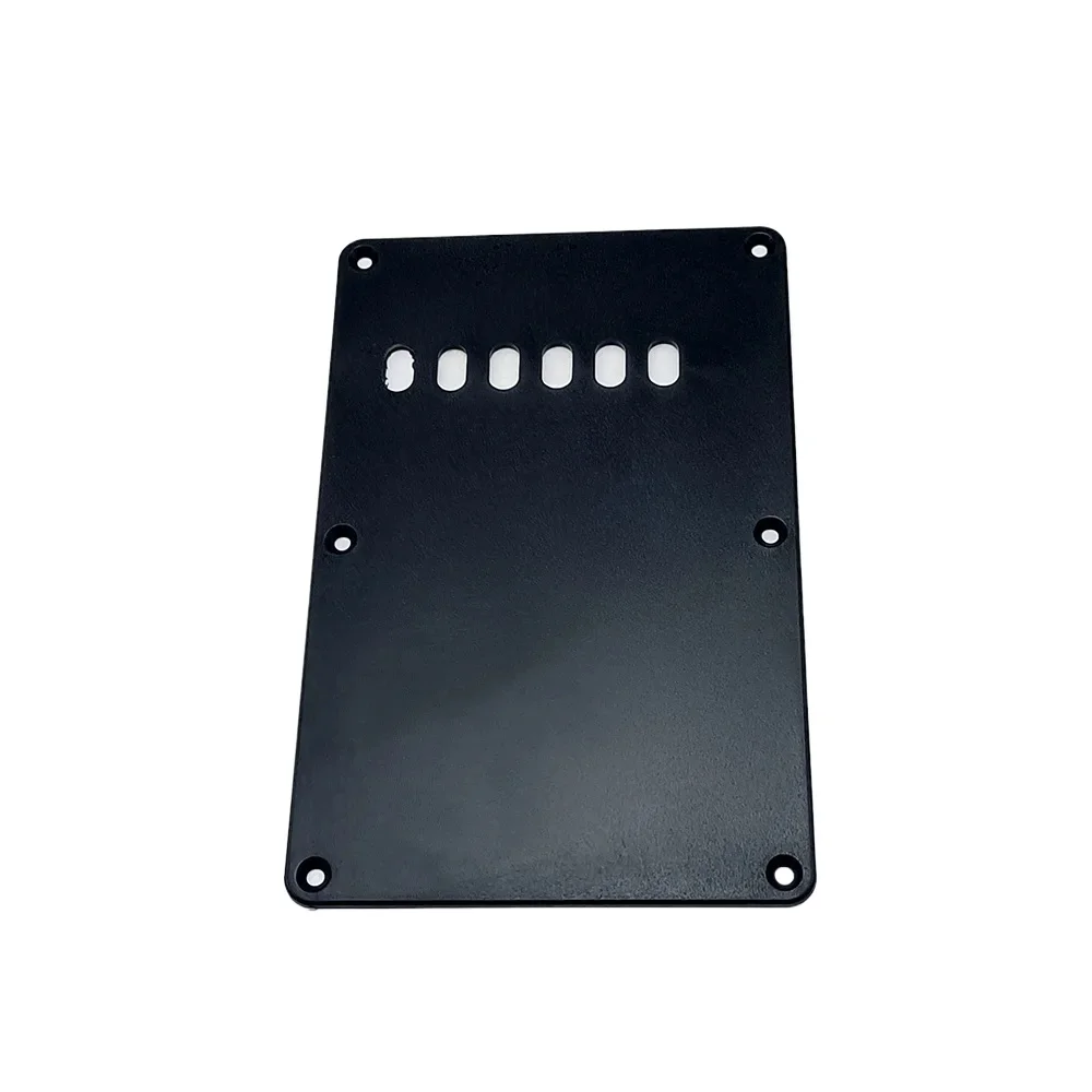 ABS 6 Holes Guitar Tremolo Cavity Cover Back Plate Standard Guitar Replacement for ST Electric Guitar Part Accessories