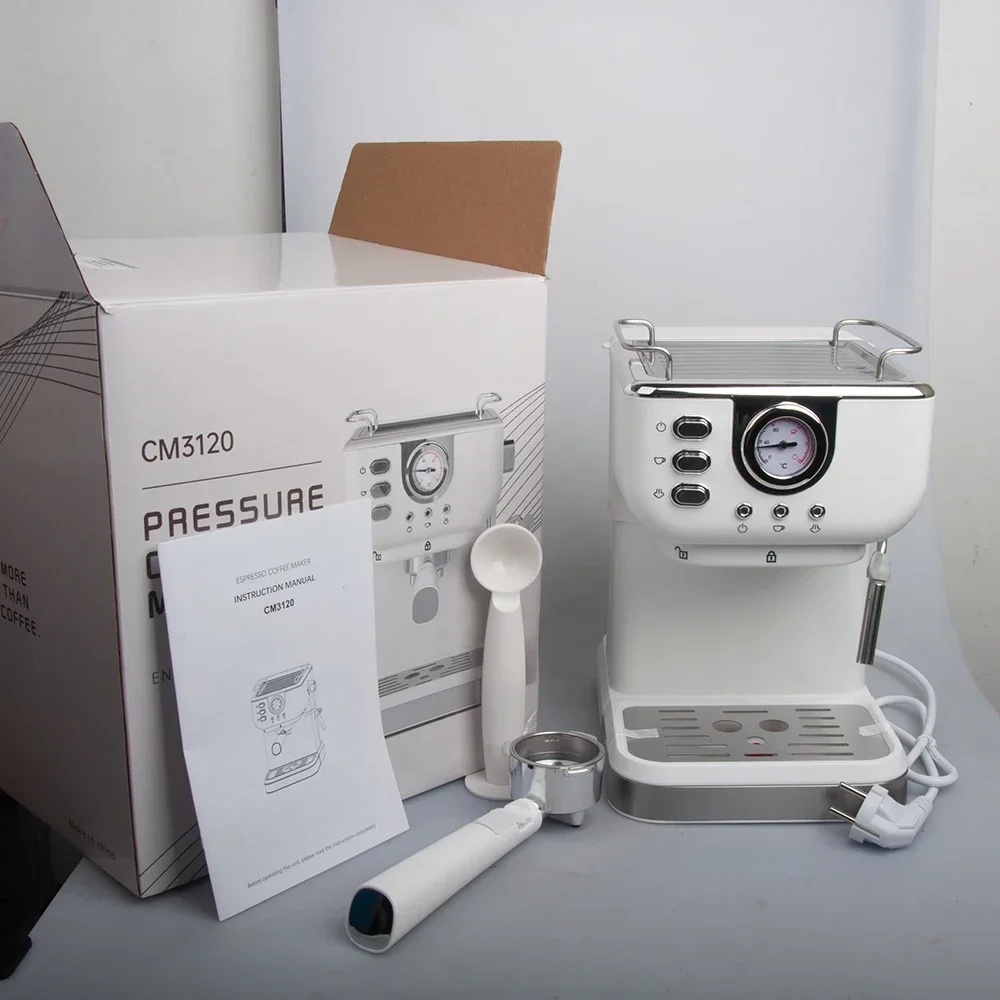 Houselin Espresso Machine, Coffee and Cappucino Maker with Milk Frother