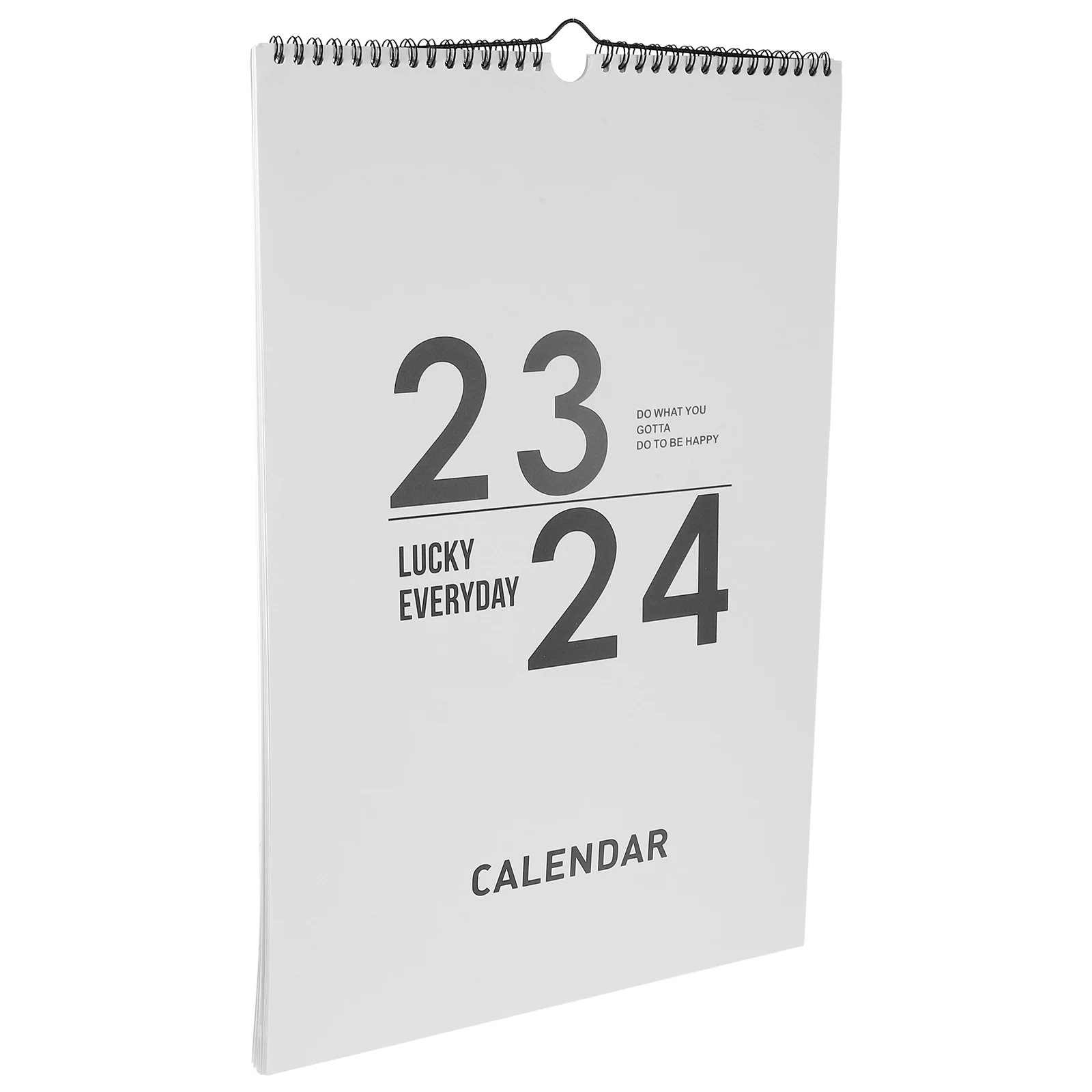 

Monthly Wall Calendar 2024 Holiday Planner English Daily Schedule Clear Printed Hanging Calendar for Office Home Family Use