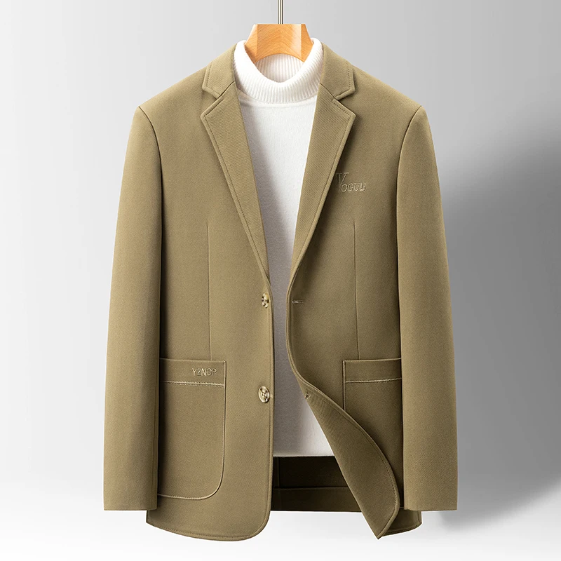 

High-quality, fashionable men's stylish and versatile Korean-style trendy business casual single-sided suit jacket