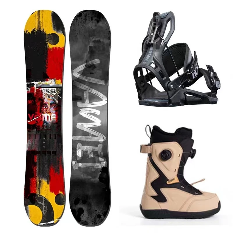 Snow Skiing Snowboard Silk OEM Customized Film Board Color custom snowboard Ski equipment