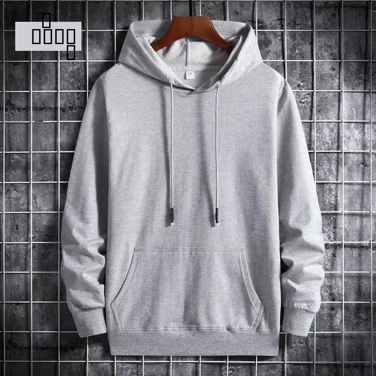 سترة Thiened Fce Long Sve بغطاء للرأس للرجال كاجوال دافئة ومضادة للبرد كبيرة الحجم مع قلنسوة لملابس الخريف والشتاء