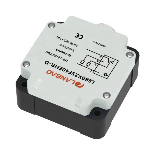 

LE80XZ-M-E2 series square flush non-flush IP67 analog output inductive proximity sensor