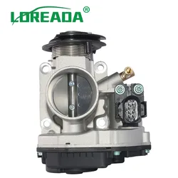 44mm New Throttle Valve Assembly 030133064F For VW Bora Golf Mk4 Seat Leon Toledo MK2 1.4 16V Body Acceleration 408237130004Z