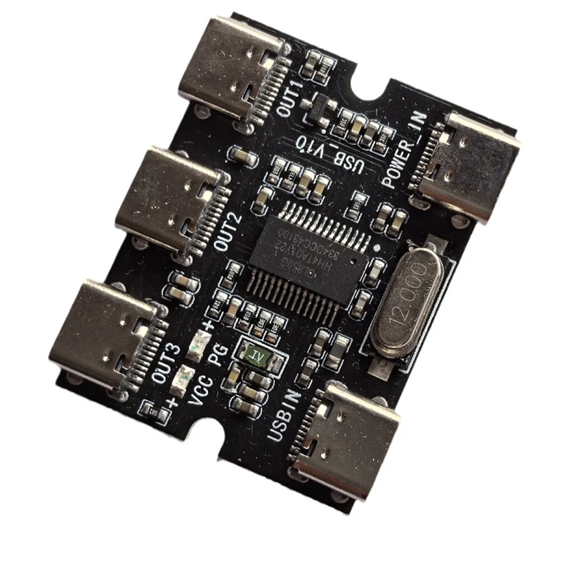 

A7THK-TYPE-C USB-концентратор платы расширения USB-модуль расширения Hud 1 в 3 выхода с интерфейсом питания