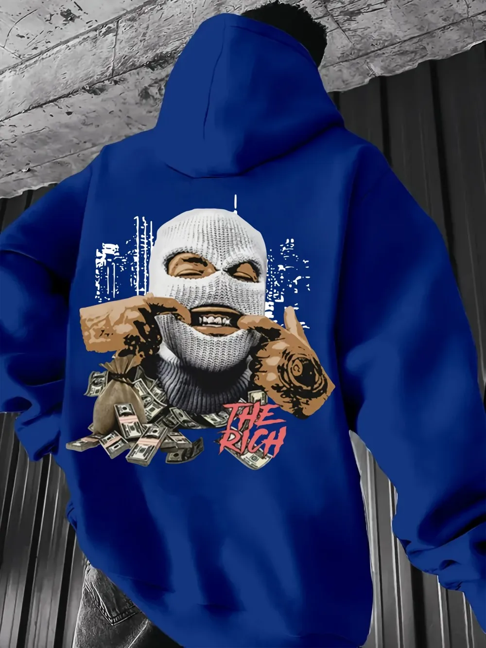 2025 خريف جديد عصري للرجال الرمزية مطبوعة مريحة لينة هوديي في الهواء الطلق الملابس الحضرية شارع العليا #2