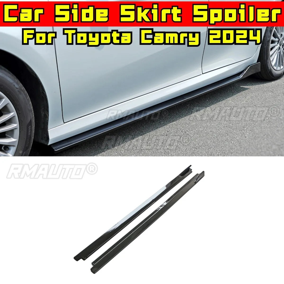 

Car Side Skirt Lip Spoiler Extension Diffuser Guard Apron for Toyota Camry 2024 Side Skirt Splitter Car Accessories