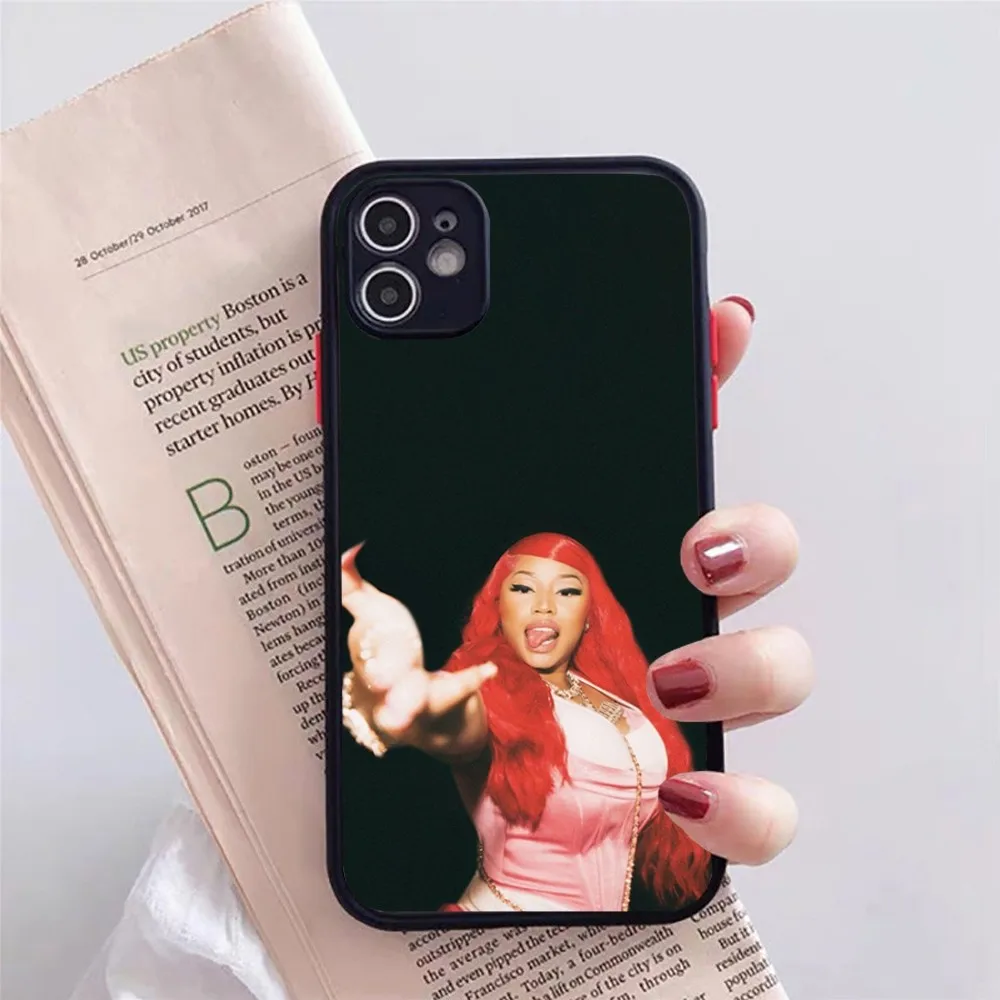 Nicki Minaj Rapper Pink Friday 2 Phone Case For Iphone 11 13 14 Pro Max 7 8 Plus X Xr Xs Max Se2020 12mini Cover Case