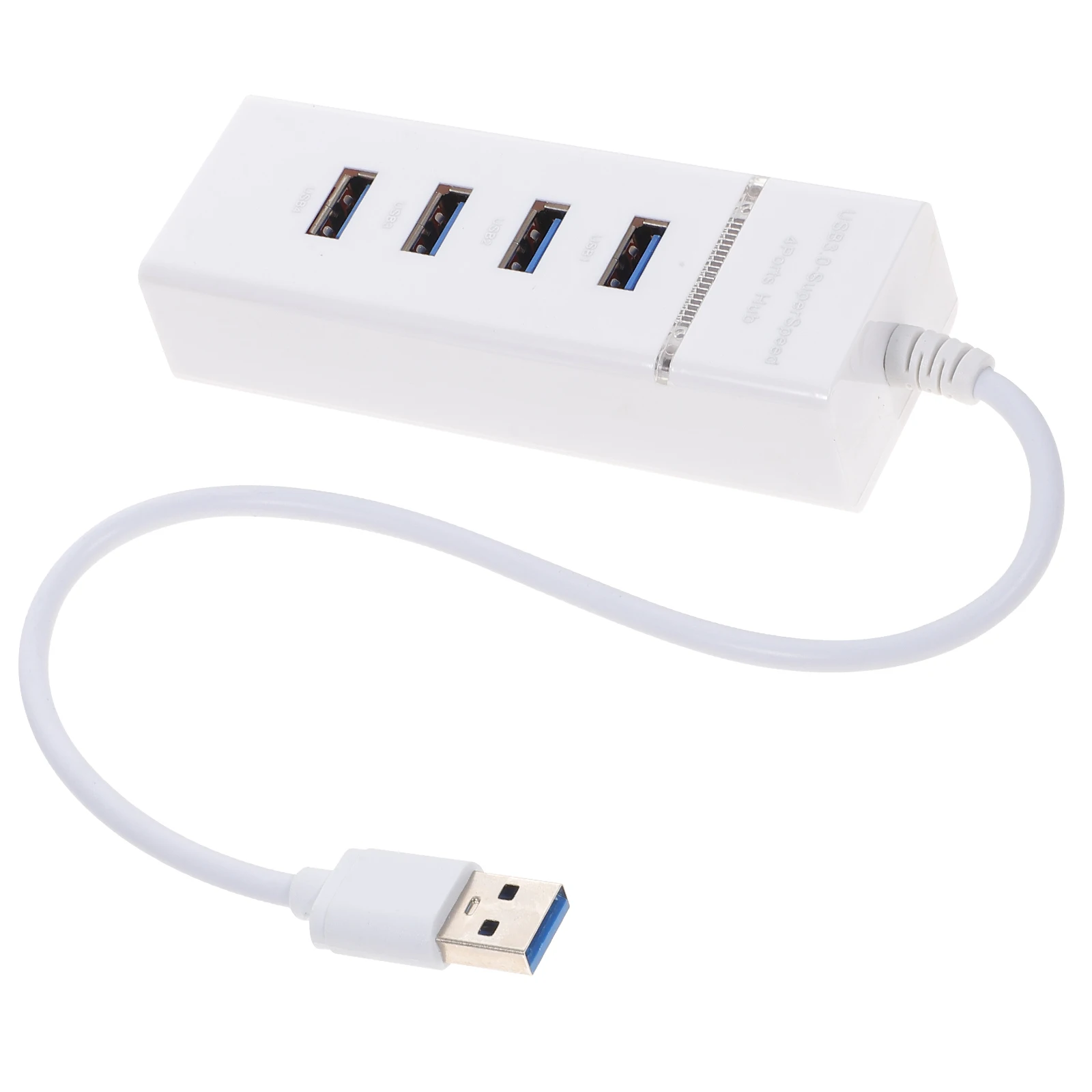 

USB3.0 Hub Adapter Miniature Extender Plastic Splitter Expander for Laptop Port