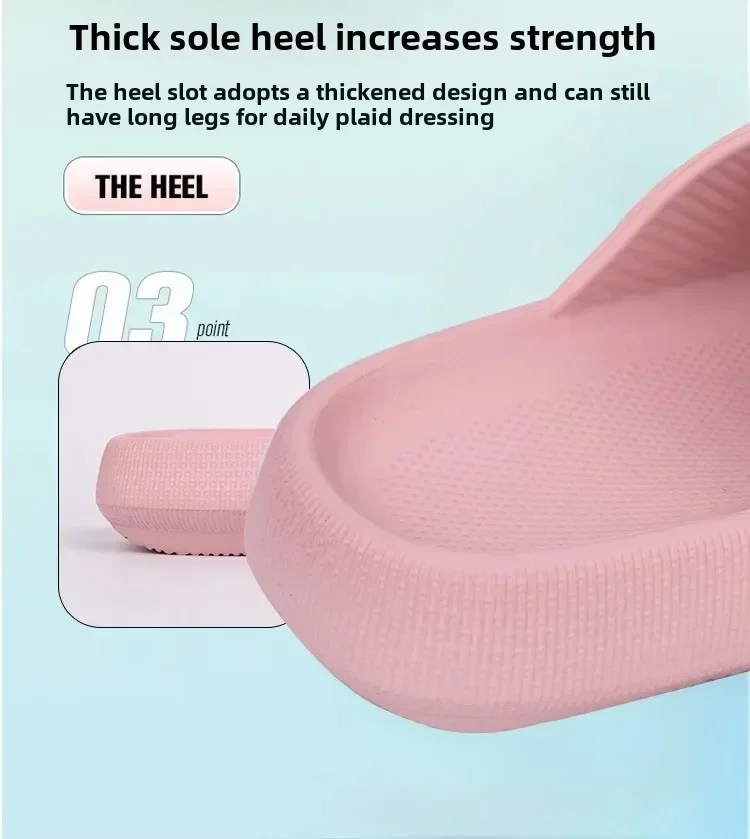 Cushion Sandals Women Men Cloud Soft Sole Slides Platform Slippers Eva Outdoor Sandals Non-slip Home Ciabatte Uomo Flip Flop