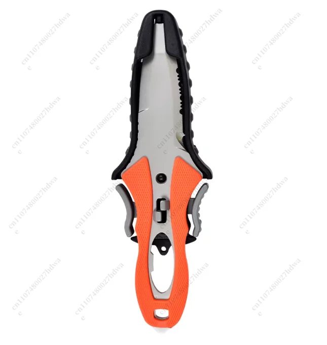Outdoor Rope Cutter Titanium Plated Diving Multifunctional Vehicle Portable  Knife Equipment