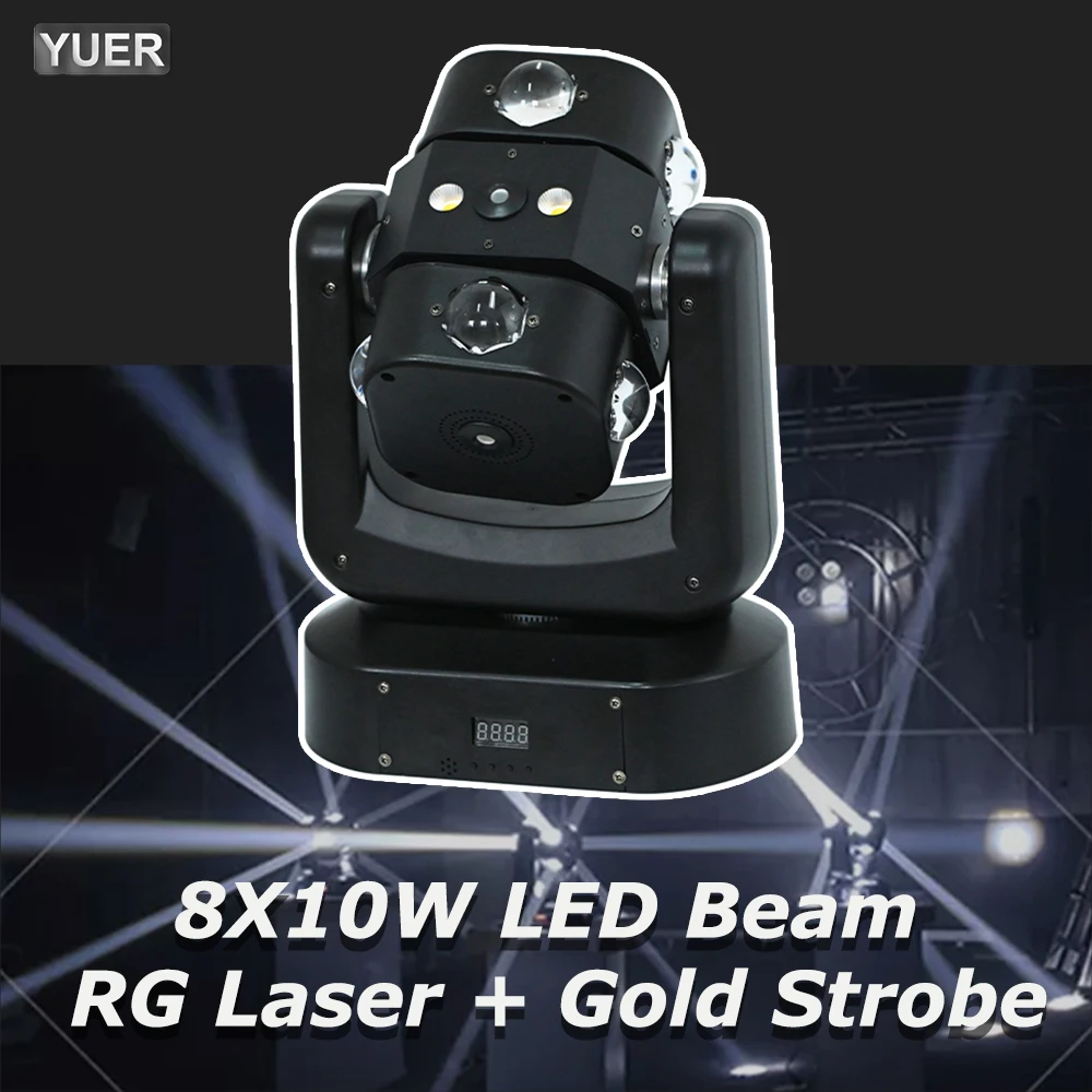 

Professional DJ Disco Lights LED beam laser strobe 3in1 moving head Music Party Light DMX512 Nightclub party show stage lighting