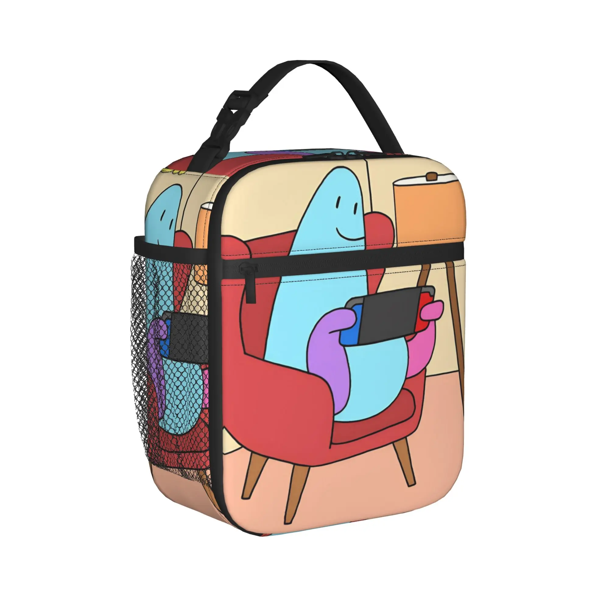 Insulated Lunch Tote Bag The Land of Boggs  Merch  Food Box Ins Style Thermal Cooler Lunch Box For Outdoor