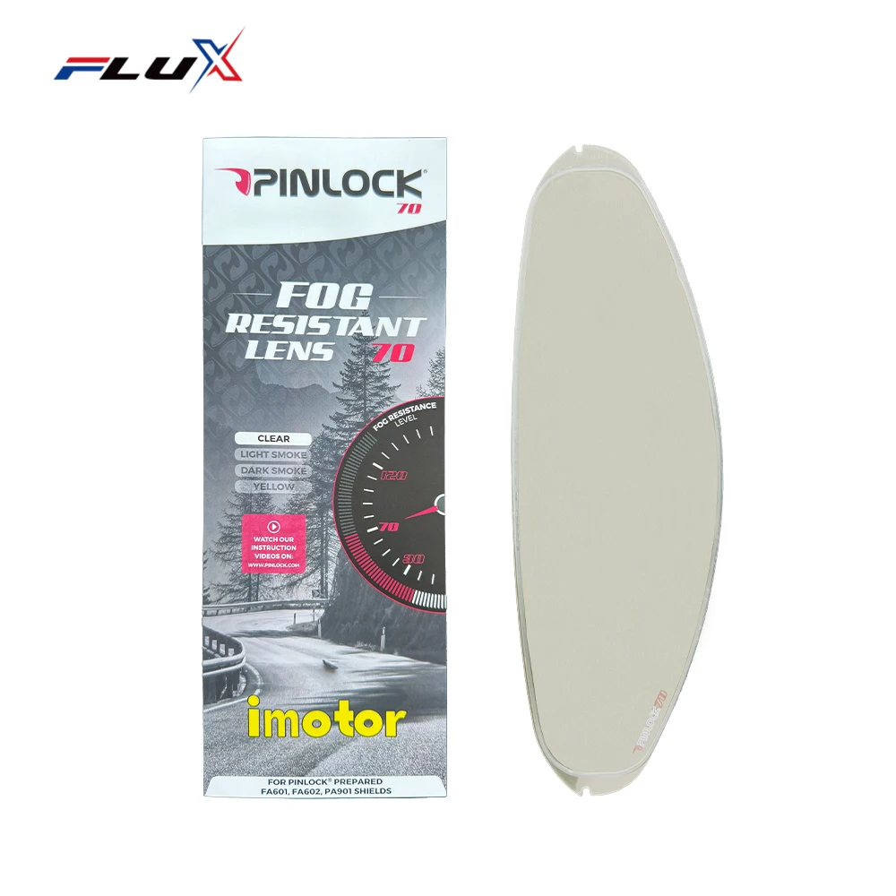 

Pinlock70 buckle anti-fog film motorcycle helmet universal full helmet half helmet imported from the Netherlands safe and easy